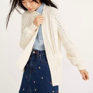 Madewell Sunnyvale cardigan sweater XS